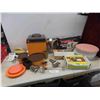 Image 1 : Electric Slicer, Hand Mixer, Apple Peeler, Strainer, Tupperware 