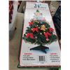 Image 10 : Decorated Christmas Tree in a Pot 46'' H , Christmas Light Up 