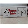 Image 2 : Penguin Paints Electric Clock 10'' x 5 1/2'' x 24'' 