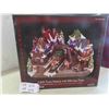 Image 1 : Christmas LED Train Station with Moving Train