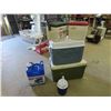 Image 1 : 4 Coolers, Picnic Jug, 7 Gallon Aqua Tainer 