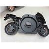 Image 9 : 2 Neat Motorcycle Clocks 18'' x 10'' , 2 Jets Car Flags