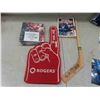 Image 11 : Assorted Sports Collectibles with Tote