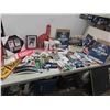 Image 1 : Assorted Sports Collectibles with Tote