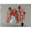Image 8 : Vintage Marx Best of the West Figures and Parts with Tote 