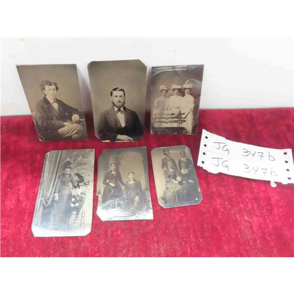 6 Tin Types, Ferrotypes, or Melainotypes Were Popular in 