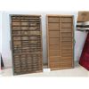 Image 1 : 2 Vintage Printing Trays, Overnight Case 