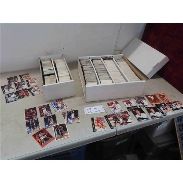 Hockey & Basketball Cards : Pro Set , Pinnacle, Upper 