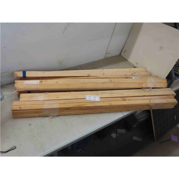 100 Laths 1 1/2'' x 49'' 
