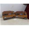 Image 1 : 2 Big Jim Sports Camper, 1 Camper Missing Back Wheels. 