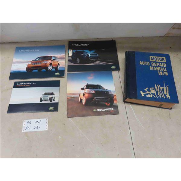 Sales/Dealership Brochures for Land Rover Freeland, 