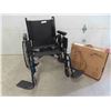 Image 1 : Invacare ATO HD Wheelchair with  Leg Guides, Support 