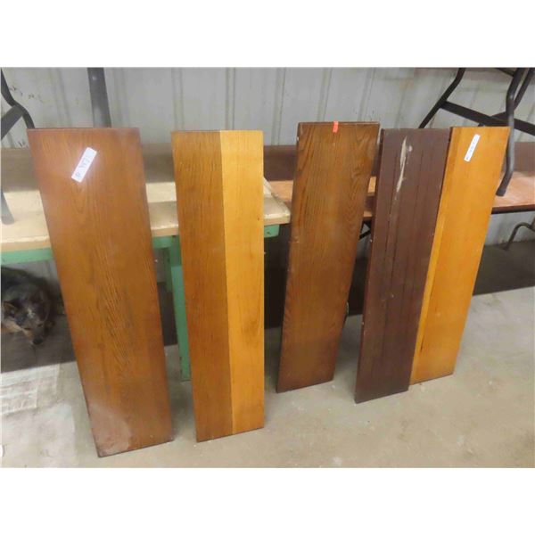 5 Table Leaves 10'' x 42'' 
