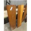 Image 2 : 5 Table Leaves 10'' x 42'' 