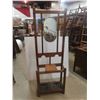 Oak Antique Hall Stand 70'' x 23'' x 11'' 