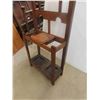 Image 4 : Oak Antique Hall Stand 70'' x 23'' x 11'' 