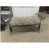 Image 1 : Wrought Iron Bench 36'' Wide 