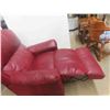 Image 7 : Leather/Leather Style Reclining Chair 