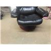Image 3 : Swivel Leather/Leather Style Arm Chair 