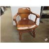 Image 1 : Oak Solid Office Chair 