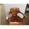 Image 2 : Oak Solid Office Chair 