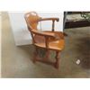 Image 3 : Oak Solid Office Chair 