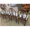 Image 7 : 6 Dining Room Chairs, Matching to Style Upholstry Then