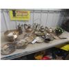 Image 1 : Silverware, Tea and Coffee Pots, Center Piece, 