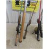 Image 4 : 8 Fishing Rods, 6 Reels, Some Vintage