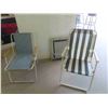 Image 1 : 4 Folding Lawn Chairs
