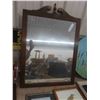 Image 2 : Mirror 23" x 32", Magazine Rack, Picture