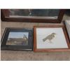 Image 5 : Mirror 23" x 32", Magazine Rack, Picture