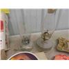 Image 4 : Coal Oil Lamps, Ashtrays,  Norman Rockwell Plate, 
