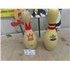Image 2 : 2 Bowling Pins, 3 Wood Looney Tunes Yard Ornaments