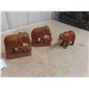 Image 5 : Fruit Crate with Trays and Hindged Lid, Animal Wood 