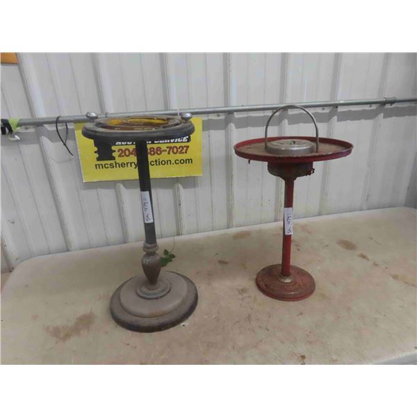 2 Ashtray Stands