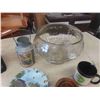 Image 3 : Lovers Sculpture, Punch  Bowl, Painted Saw Blade &