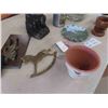 Image 6 : Lovers Sculpture, Punch  Bowl, Painted Saw Blade &