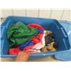 Image 2 : Storage Tub with Inflatable Santa 