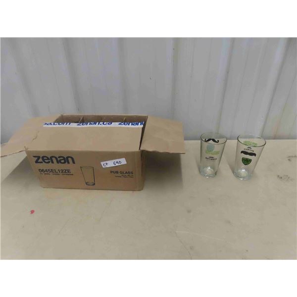 (12) New Old Stock  20oz Glasses 