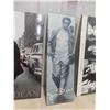 Image 3 : 3 Photos on Hard Wood: 2 James Dean 11 1/2'' x 36'' + 
