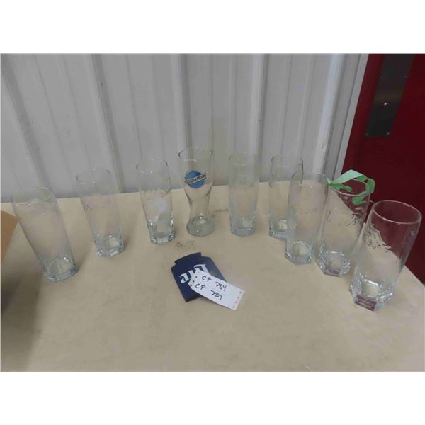 Molson Beer Glasses 
