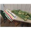Image 1 : Modern Hudson Bay Blanket, Wool Blanket, Puzzle