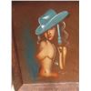 Image 3 : Vintage Naked Gun Cowgirl on Velvet, Picture (Believe) 