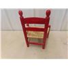 Image 3 : Painted Chair with Wicker Seat 