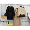Image 1 : 3 Ladies Coats, Beige is wool, no sizes listed 