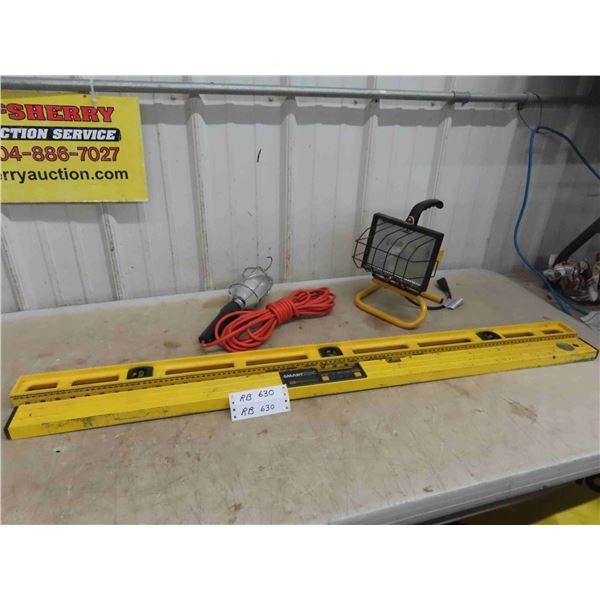 2 Levels, Trouble Light & Halogen Work Light