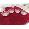 Image 3 : 14 Pieces Pressed Glass 1902 Mahattan Pattern. 