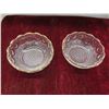 Image 7 : 14 Pieces Pressed Glass 1902 Mahattan Pattern.