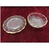 Image 10 : 14 Pieces Pressed Glass 1902 Mahattan Pattern